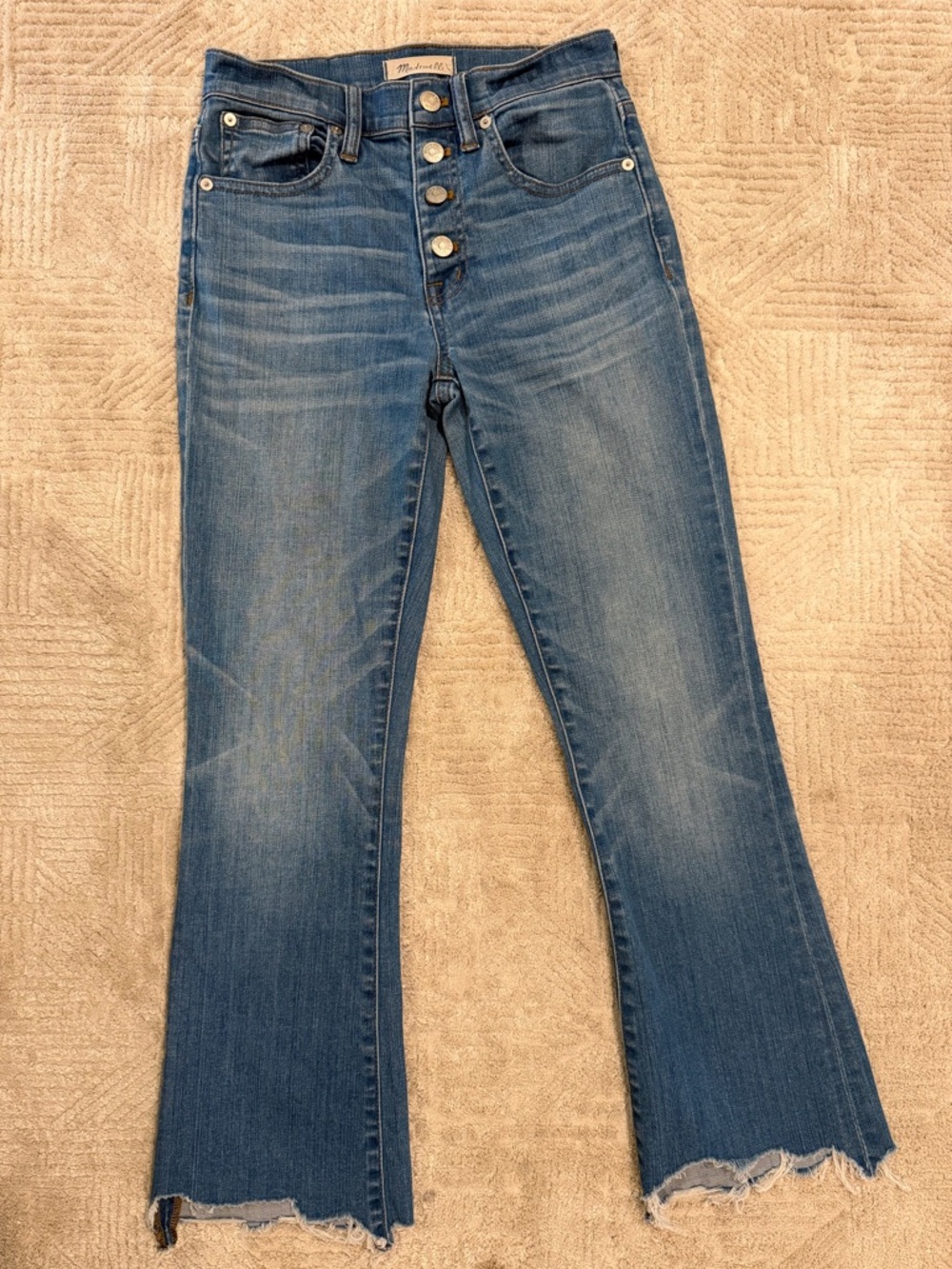 Madewell High-Rise Demi-Boot Jeans